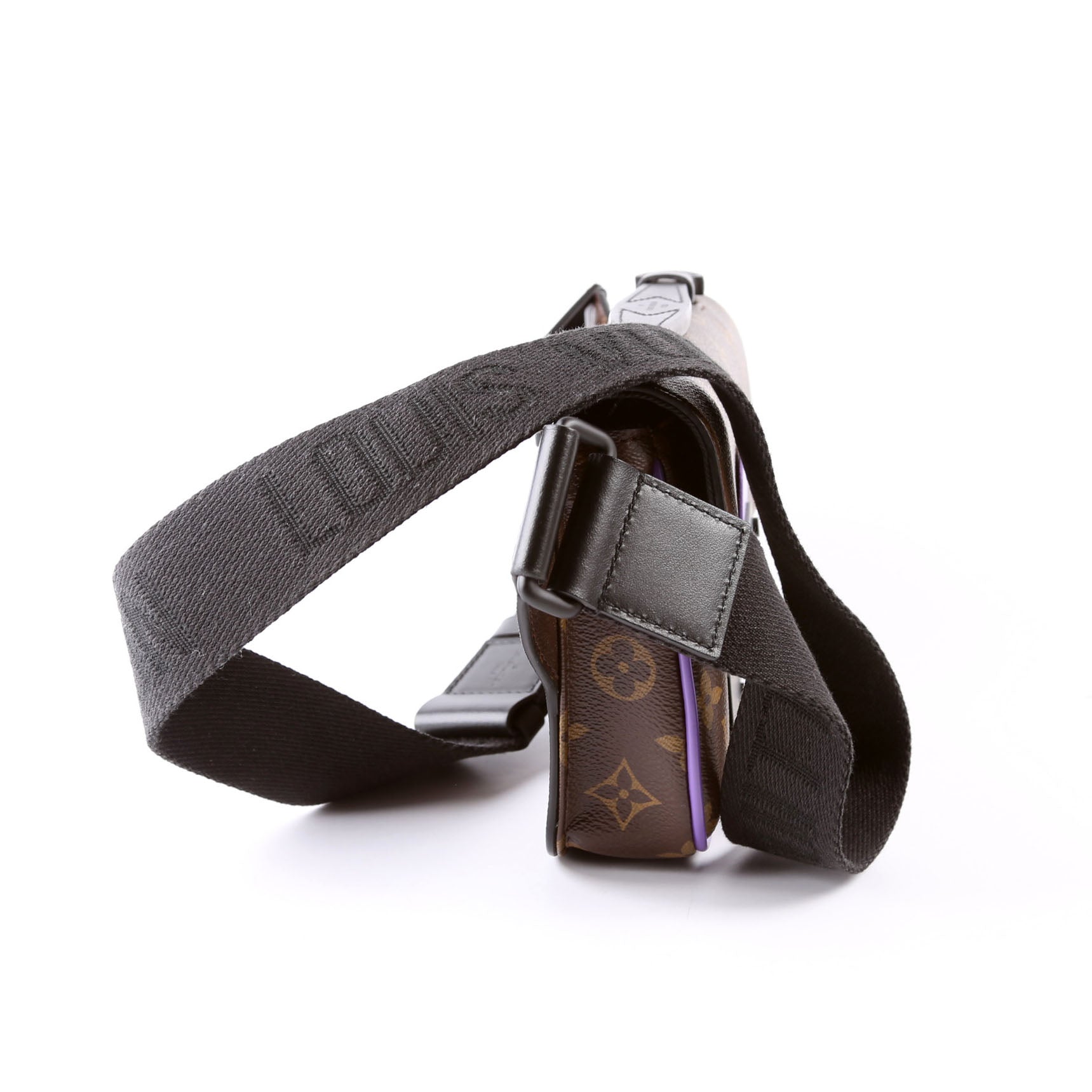 S Lock Sling Bag Monogram Macassar Purple