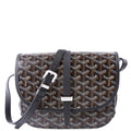 Belvedere II PM Goyardine Canvas Black