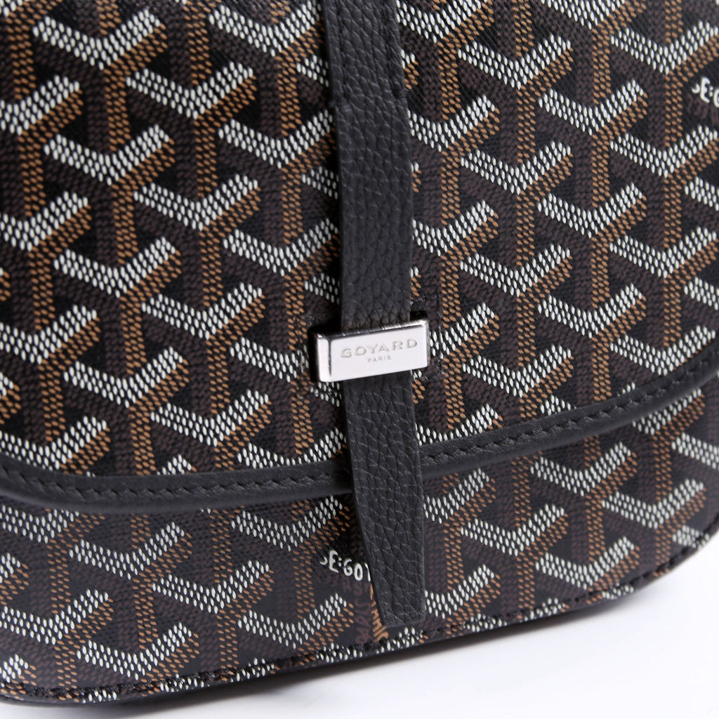 Belvedere II PM Goyardine Canvas Black