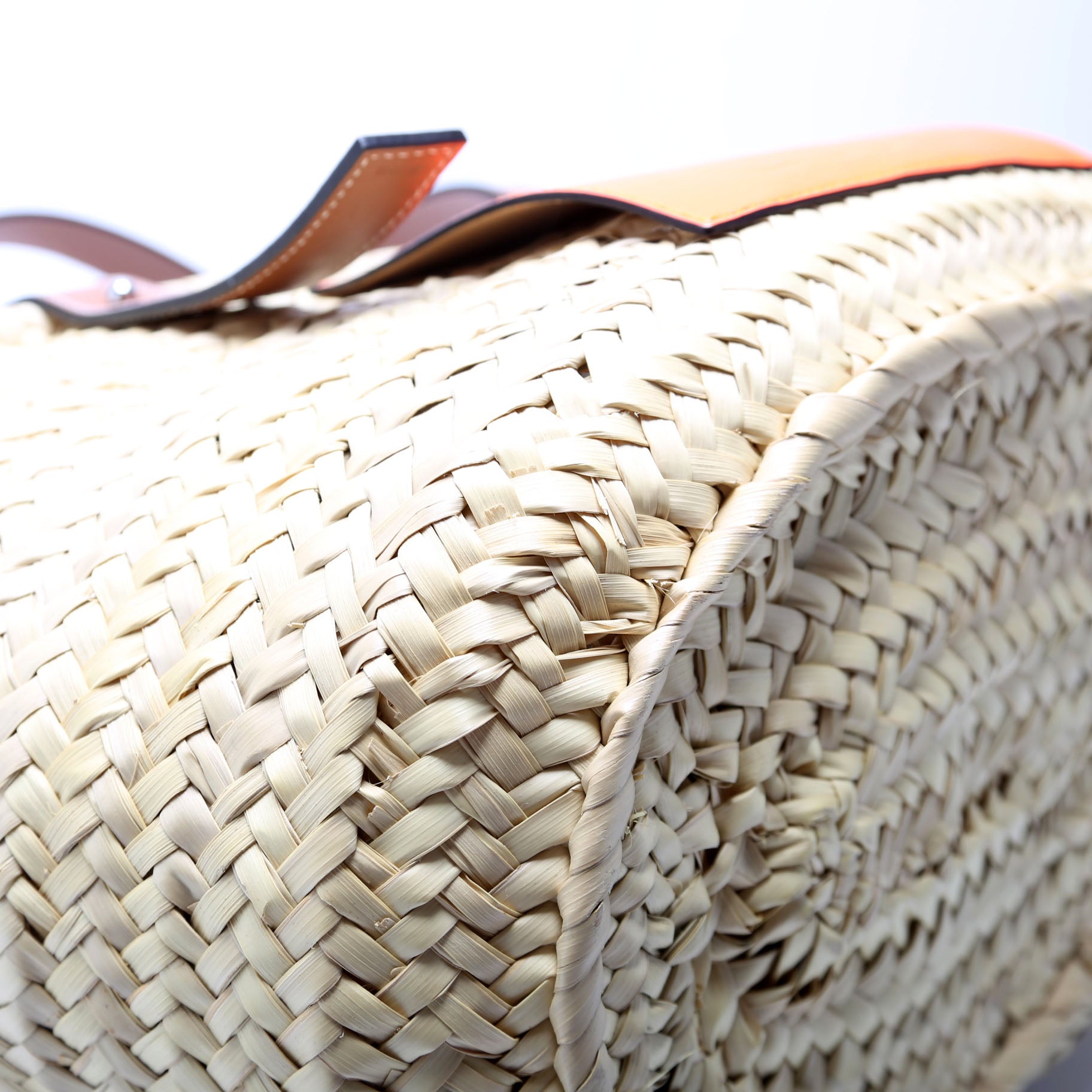 Rattan Small Basket Bag