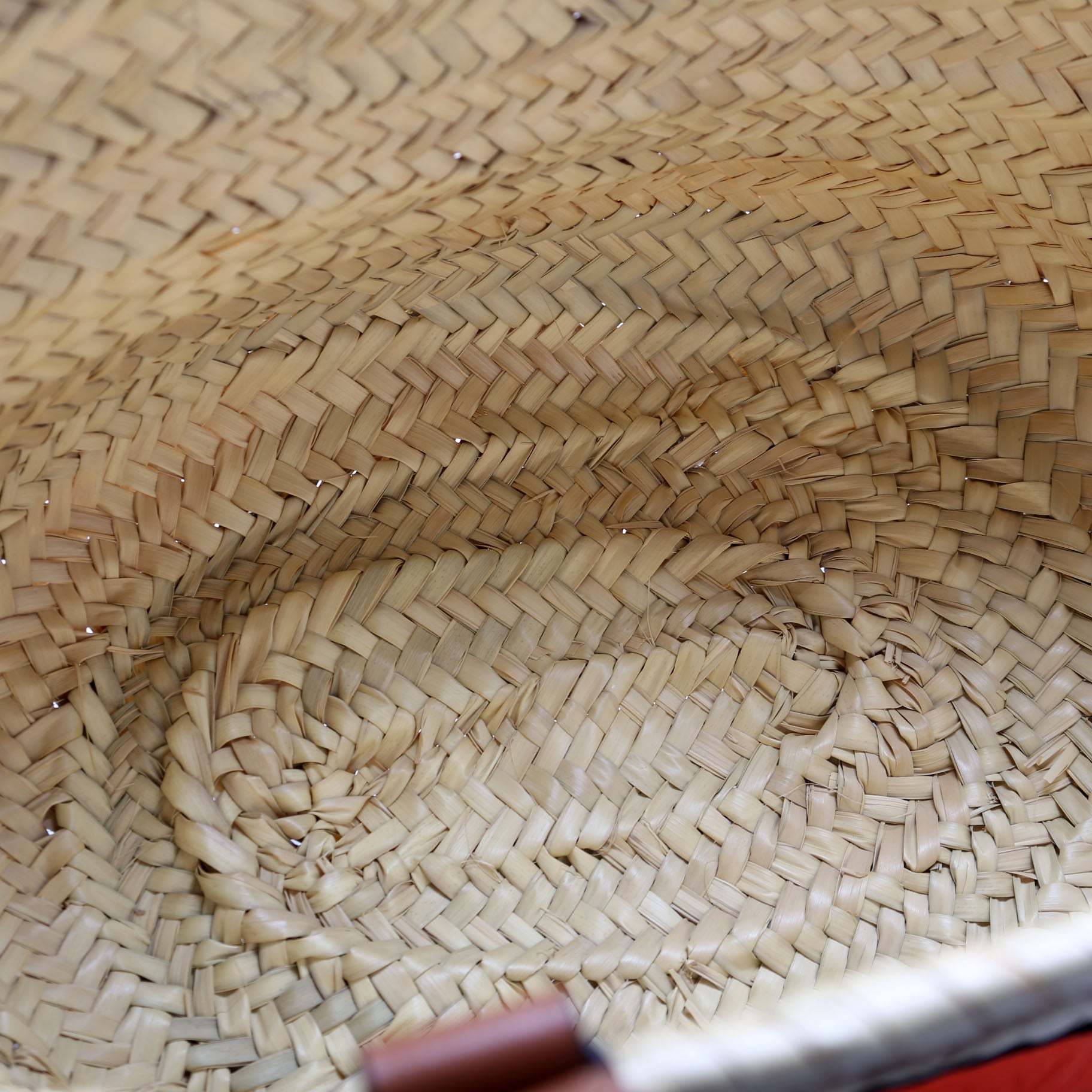 Rattan Small Basket Bag