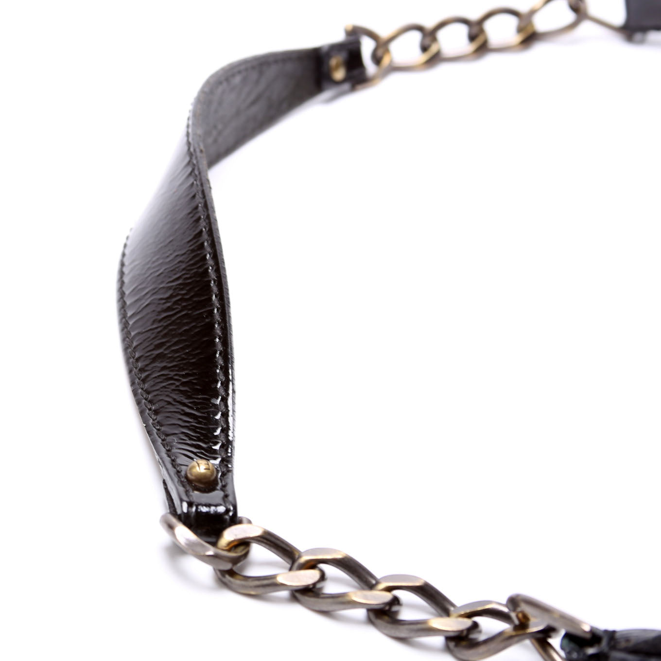 Nappa Leather B Buckle Hobo Black
