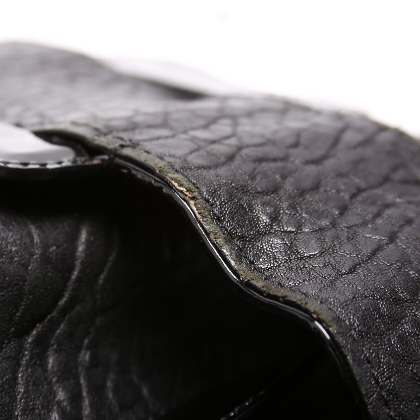 Nappa Leather B Buckle Hobo Black