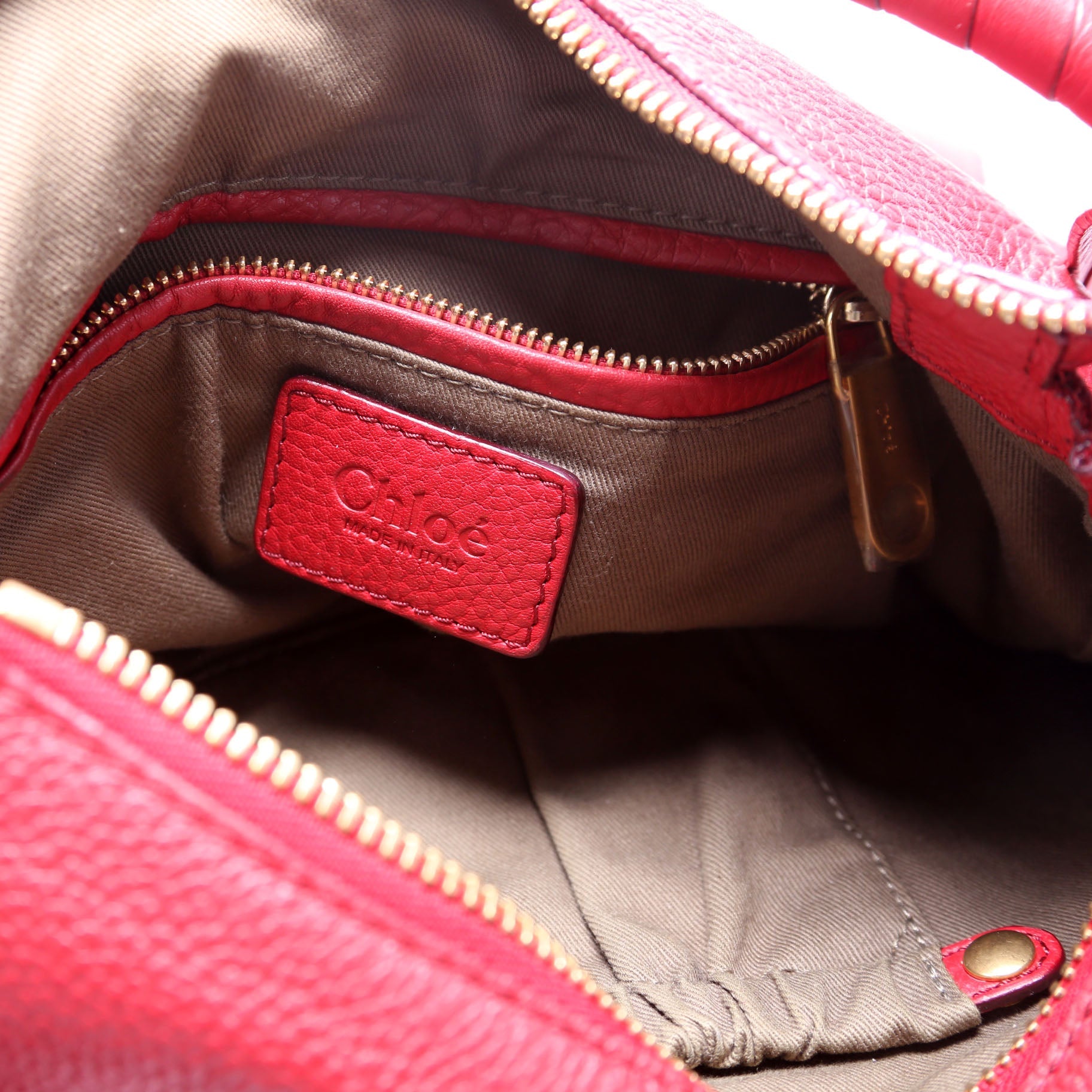 Marcie Hobo Medium Red