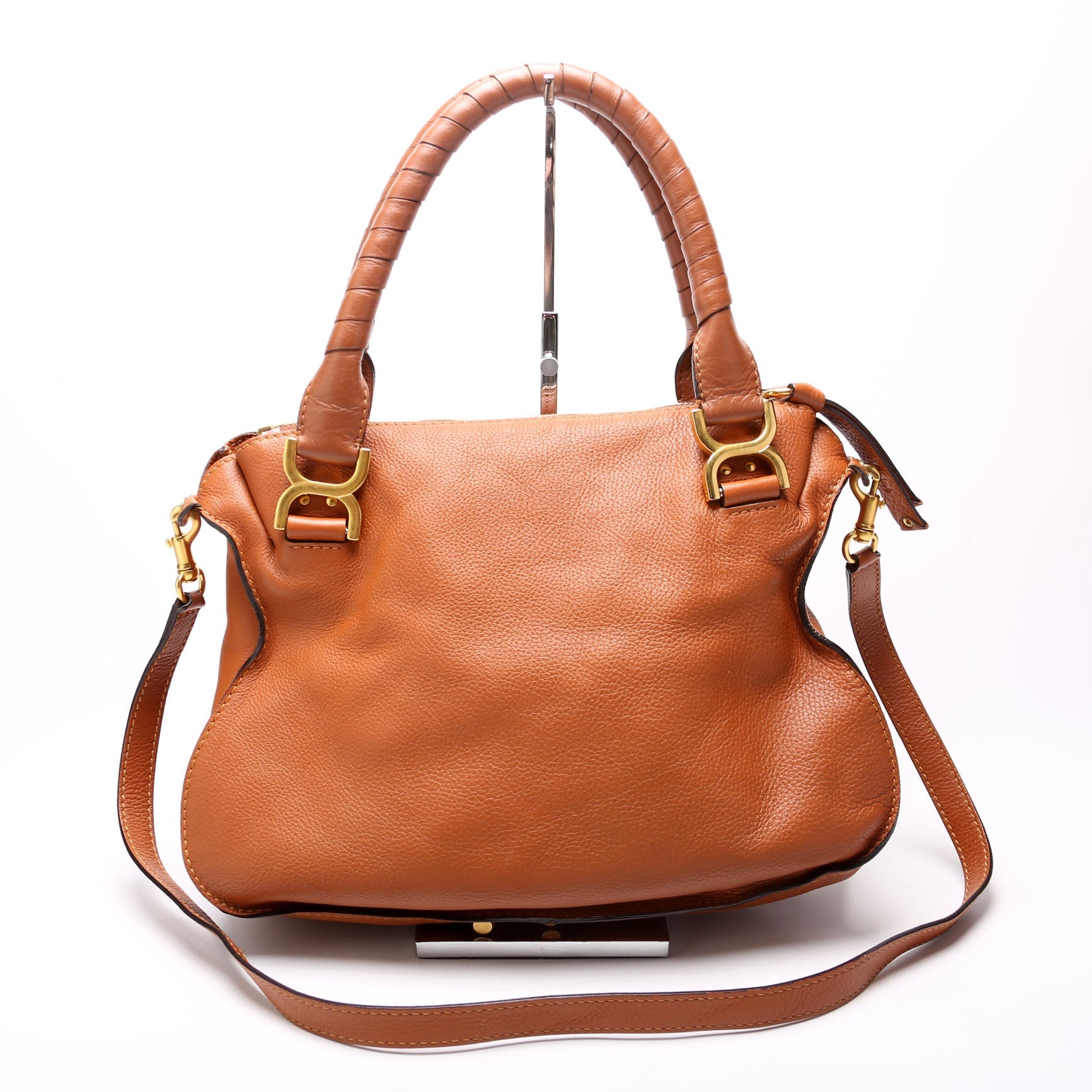 Marcie Satchel Medium Brown