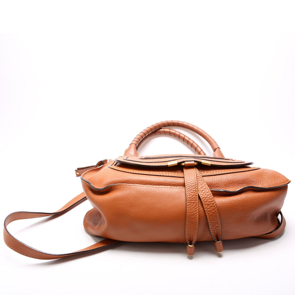 Marcie Satchel Medium Brown
