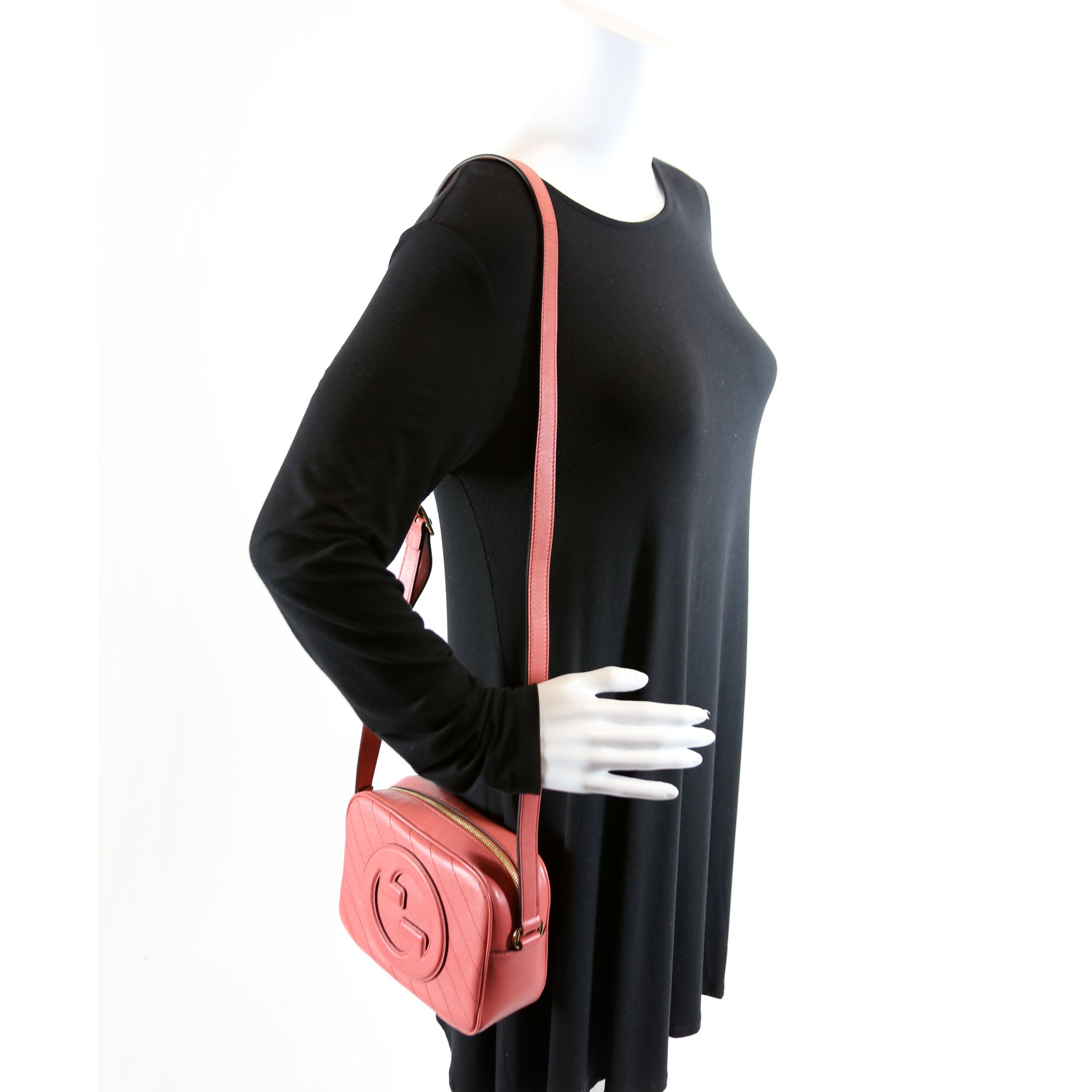 742360 Blondie Small Shoulder Bag Pink