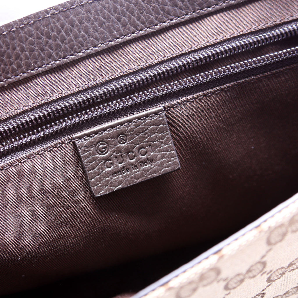 449172 GG Canvas Messenger Brown