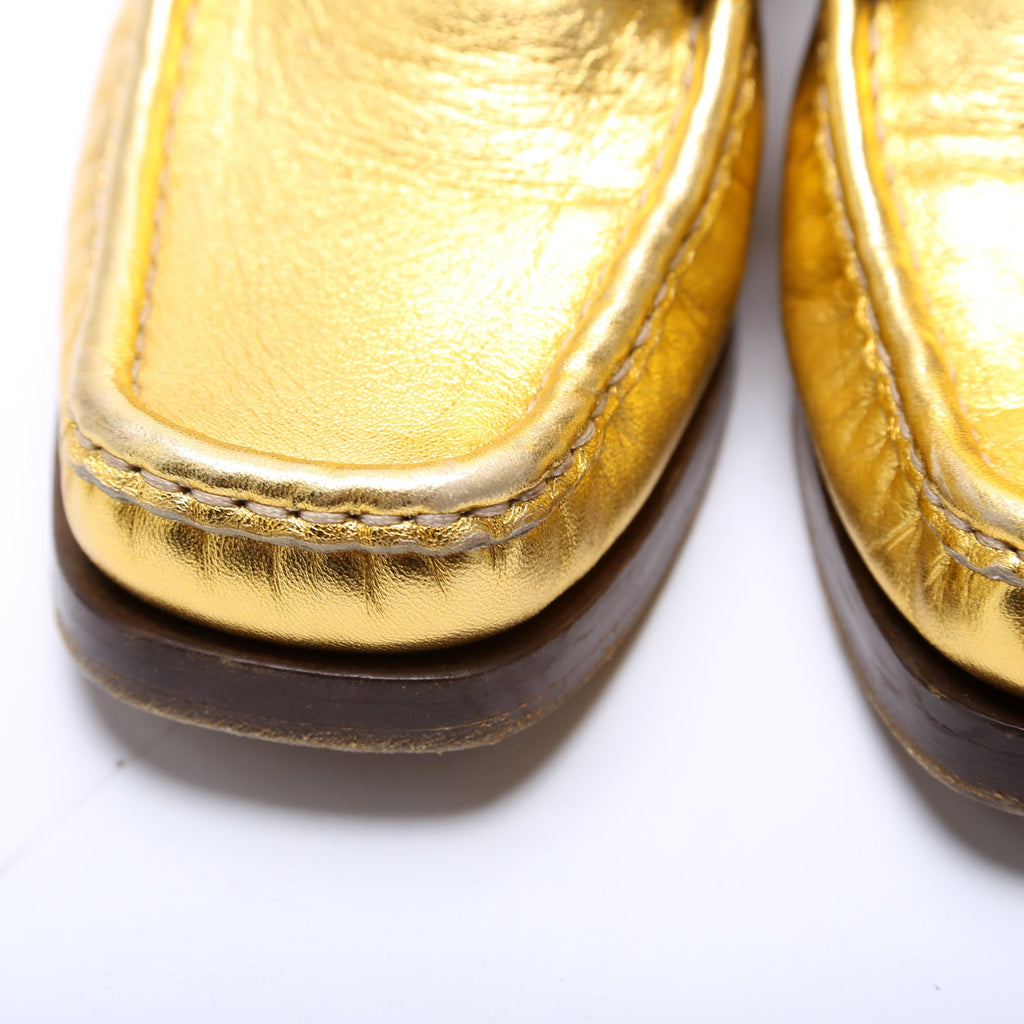 Horsebit Loafer Pumps Size 36