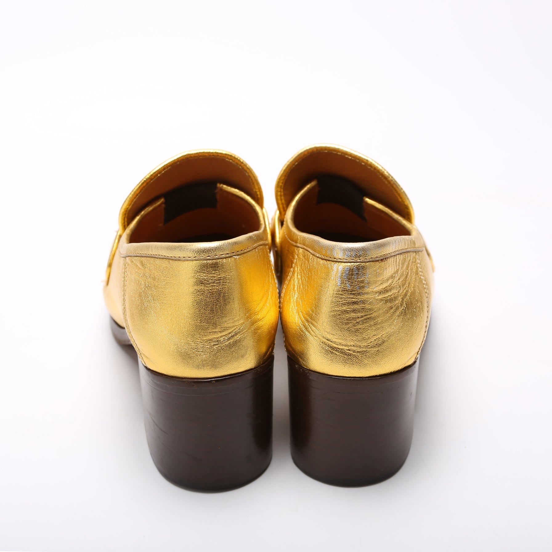 Horsebit Loafer Pumps Size 36