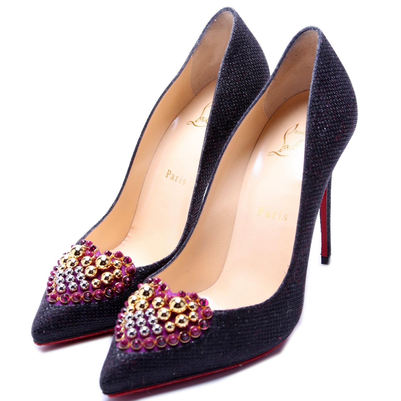Coralta Mia 100MM Pumps Size 38 Black