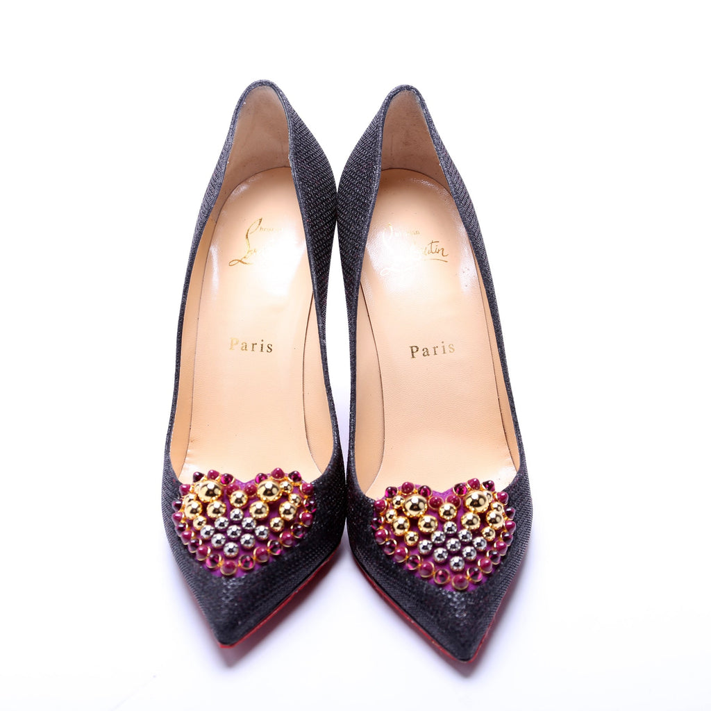 Coralta Mia 100MM Pumps Size 38 Black