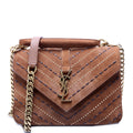 College Bag Medium Studded Suede 487213/428056/600279