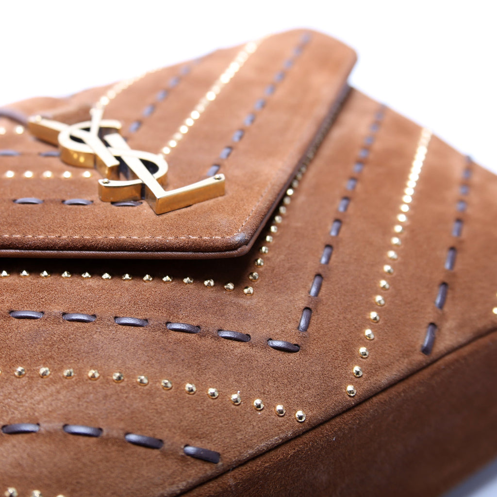 College Bag Medium Studded Suede 487213/428056/600279