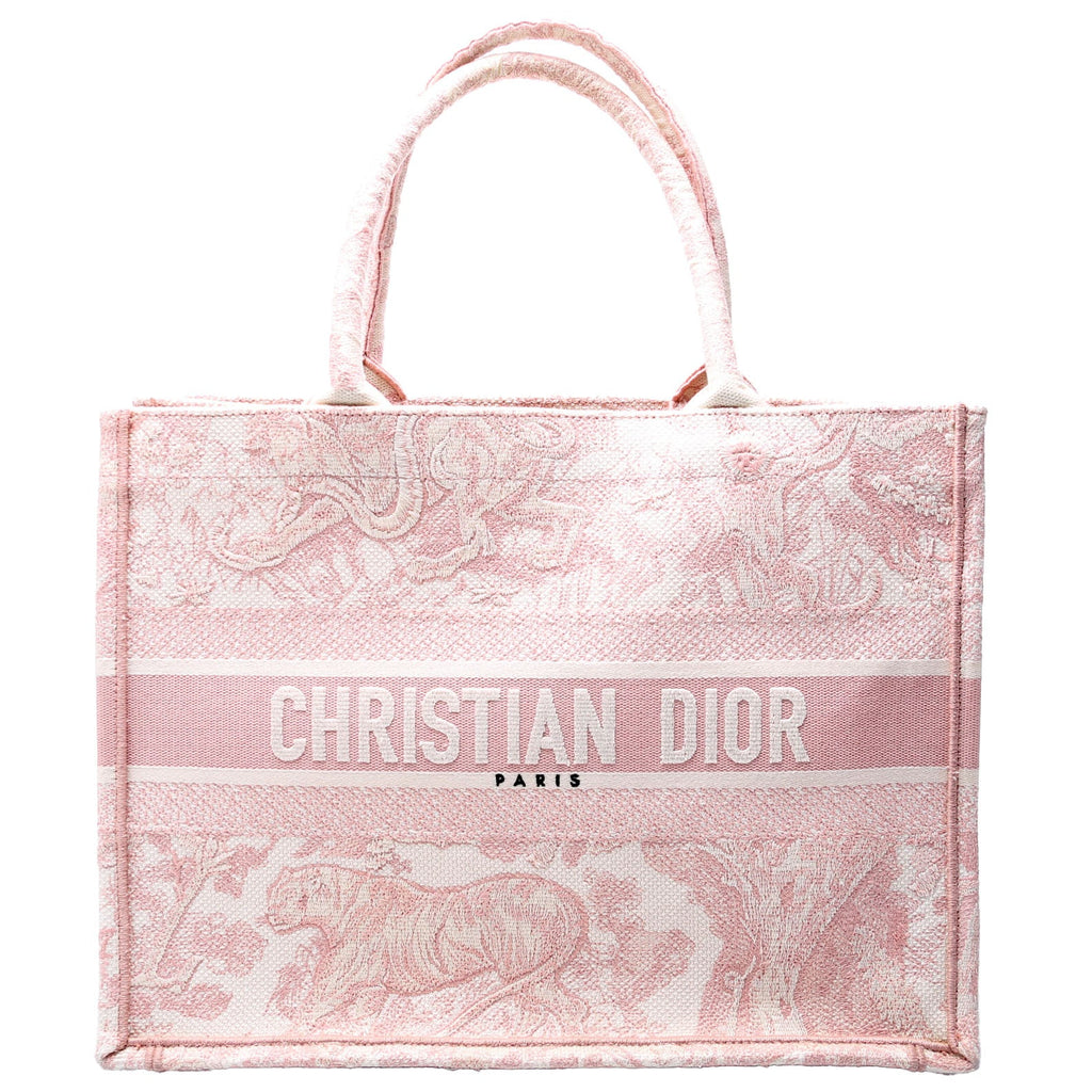 Book Tote Medium Etoile De Jouy Pink