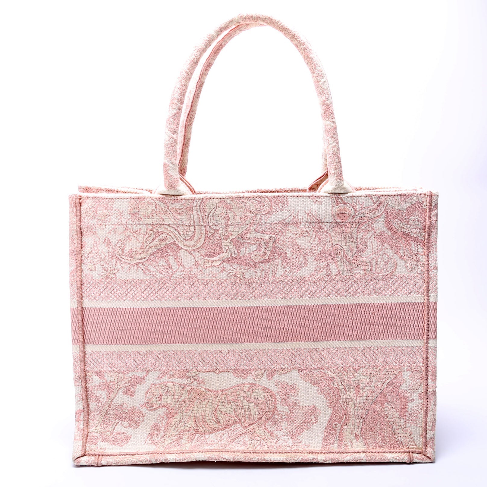 Book Tote Medium Etoile De Jouy Pink