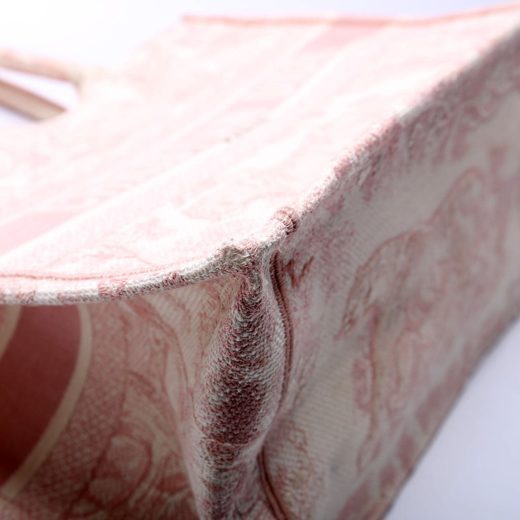 Book Tote Medium Etoile De Jouy Pink