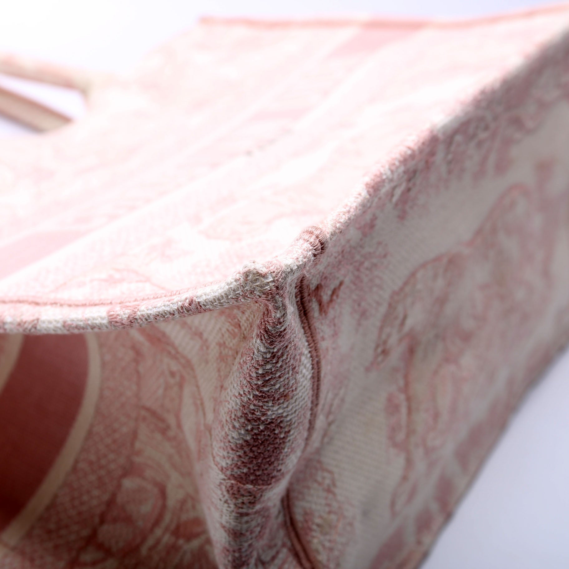 Book Tote Medium Etoile De Jouy Pink