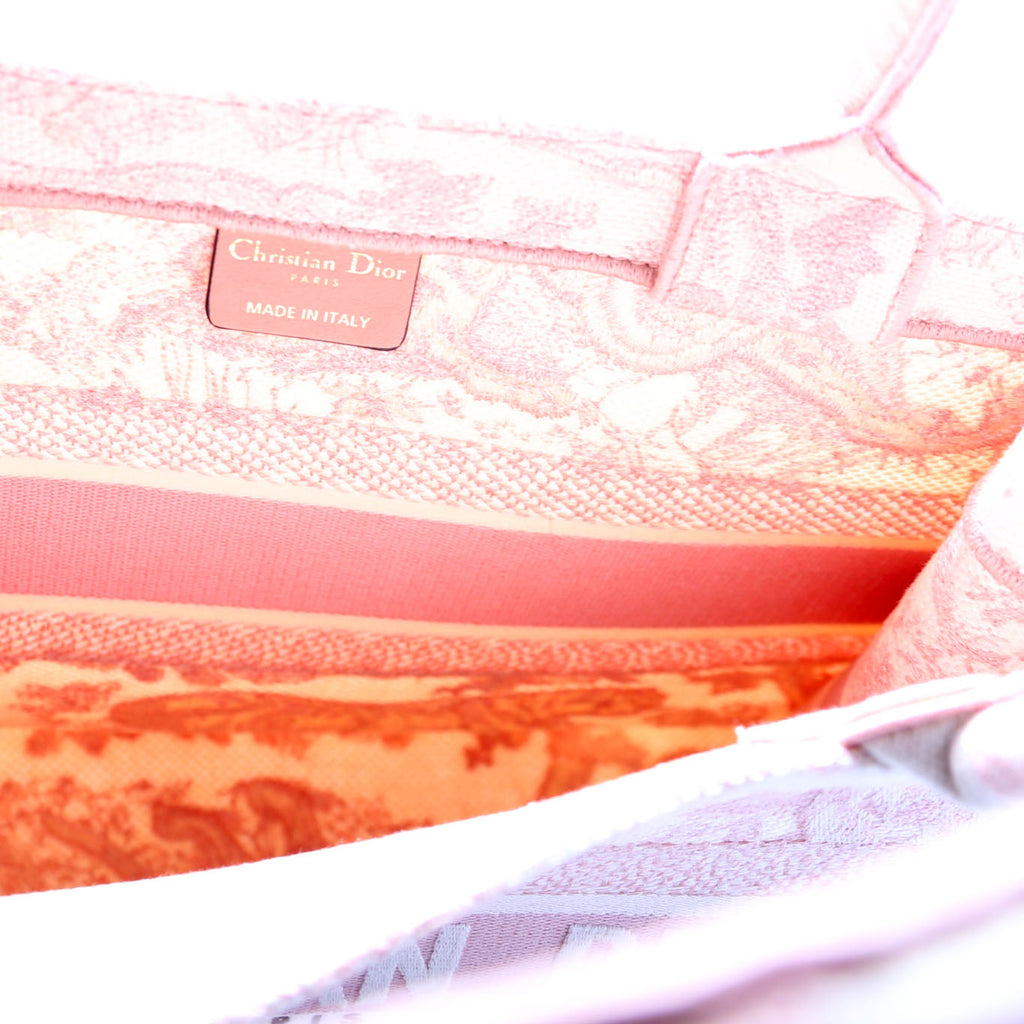 Book Tote Medium Etoile De Jouy Pink