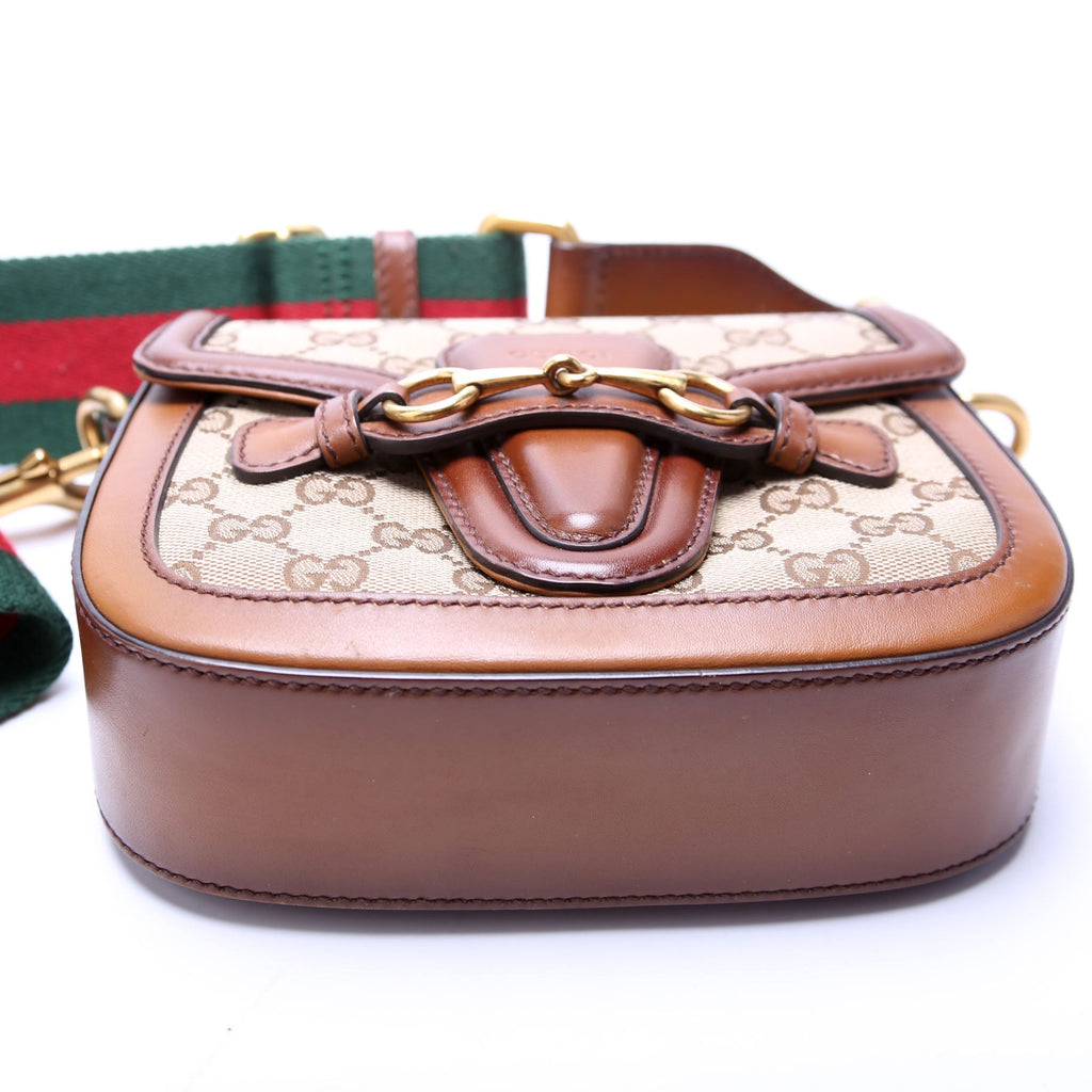 384821 GG Canvas Lady Web Small Shoulder Bag