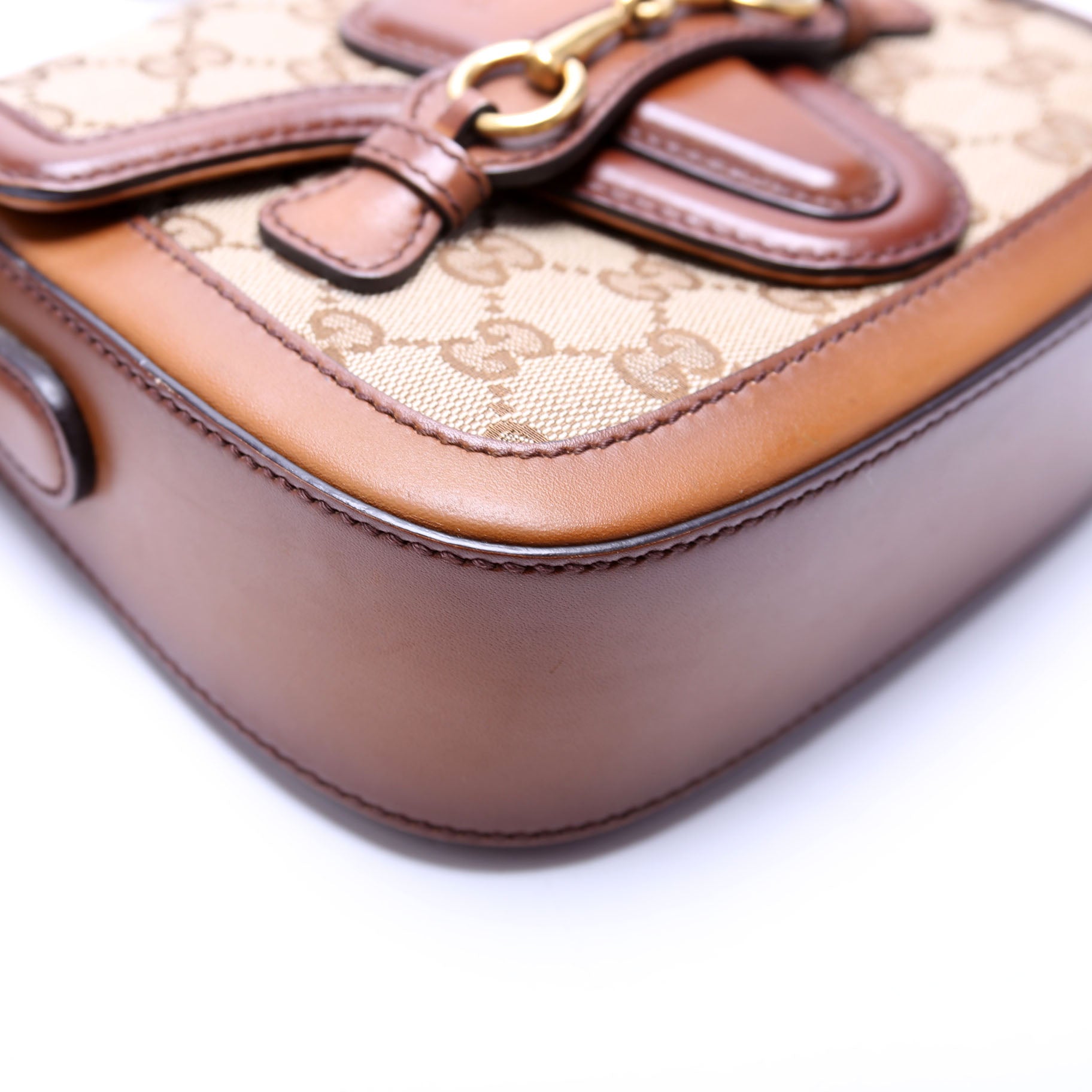 384821 GG Canvas Lady Web Small Shoulder Bag