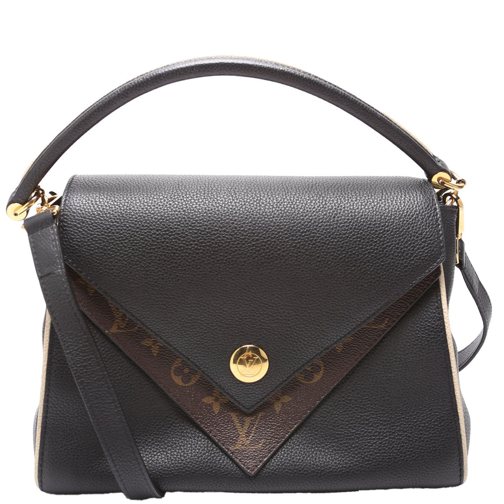 Double V Leather Black