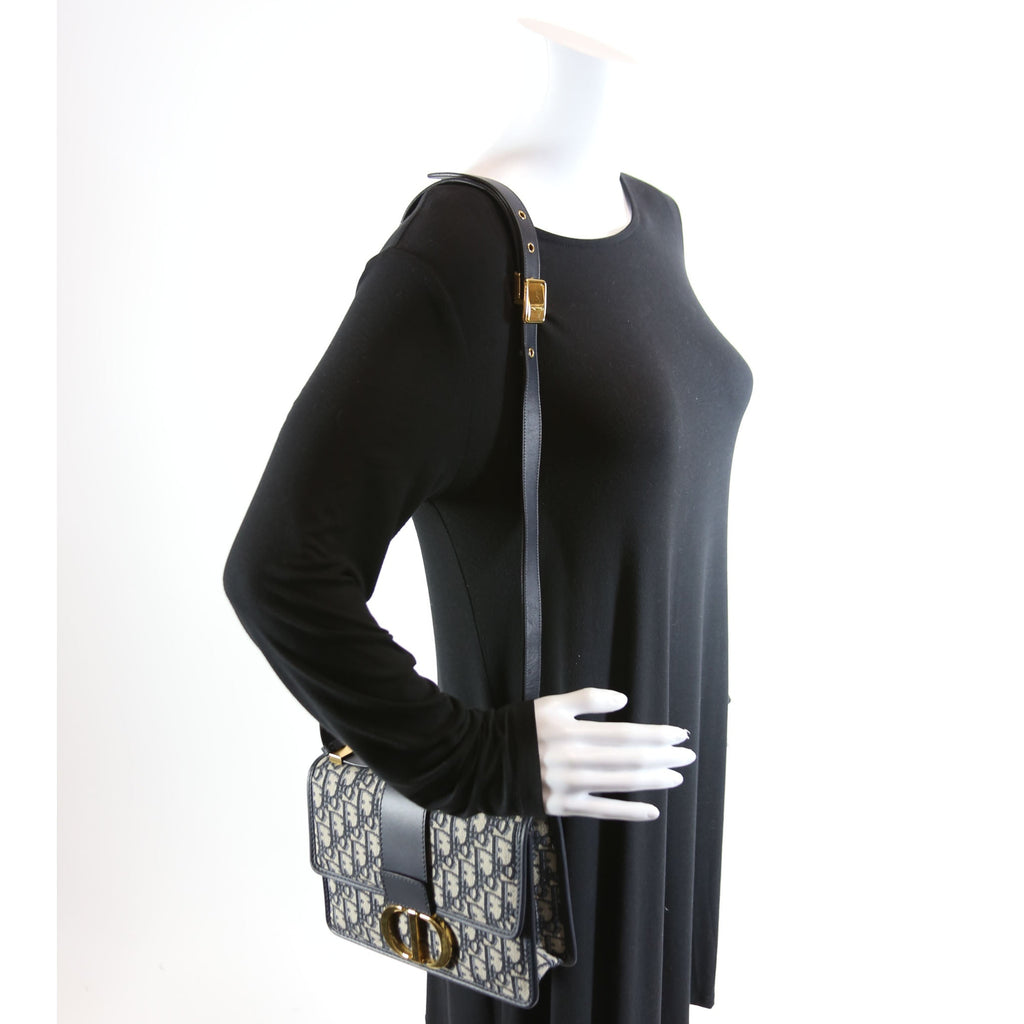 30 Montaigne Oblique Flap Bag
