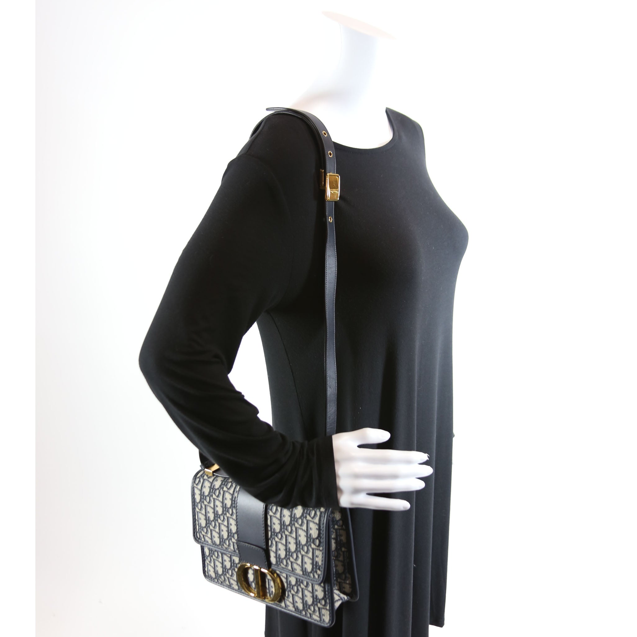 30 Montaigne Oblique Flap Bag