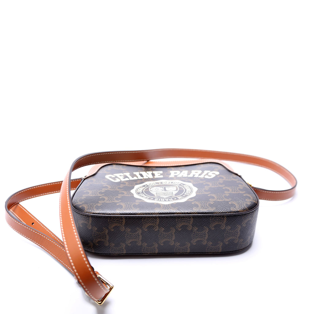 Triomphe Canvas Paris Small Camera Bag