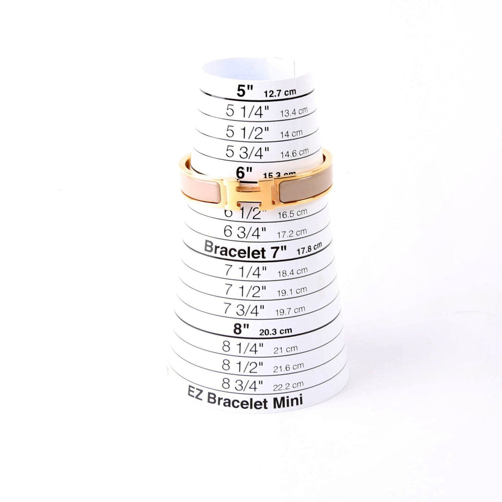 Clic Clac Narrow PM Bracelet Gold/Beige