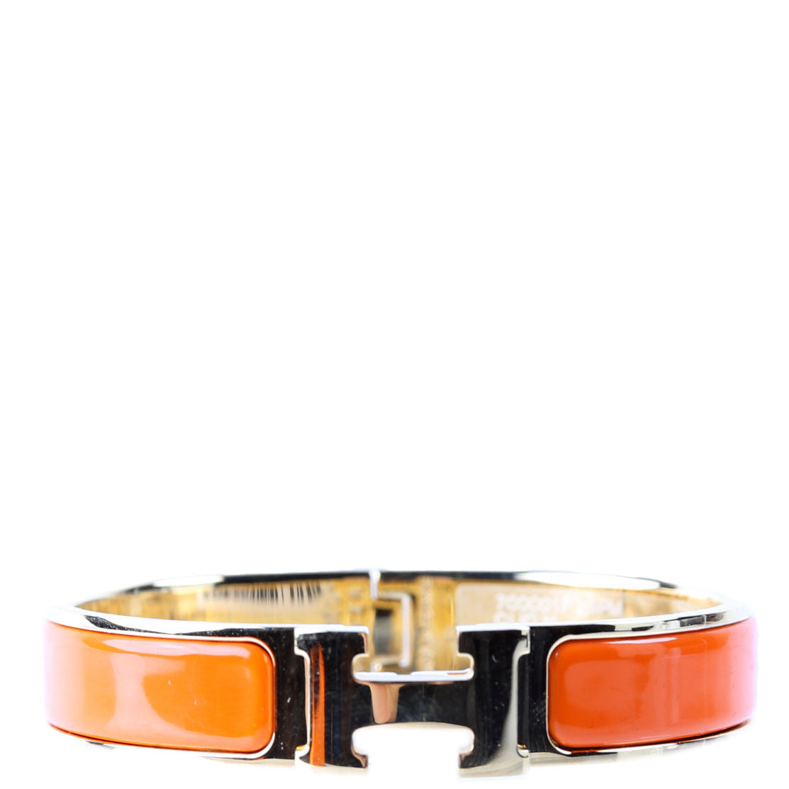 Clic Clac Narrow PM Bracelet Gold/Orange