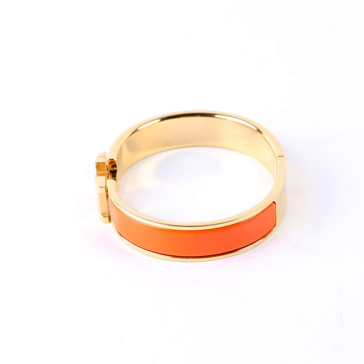 Clic Clac Narrow PM Bracelet Gold/Orange