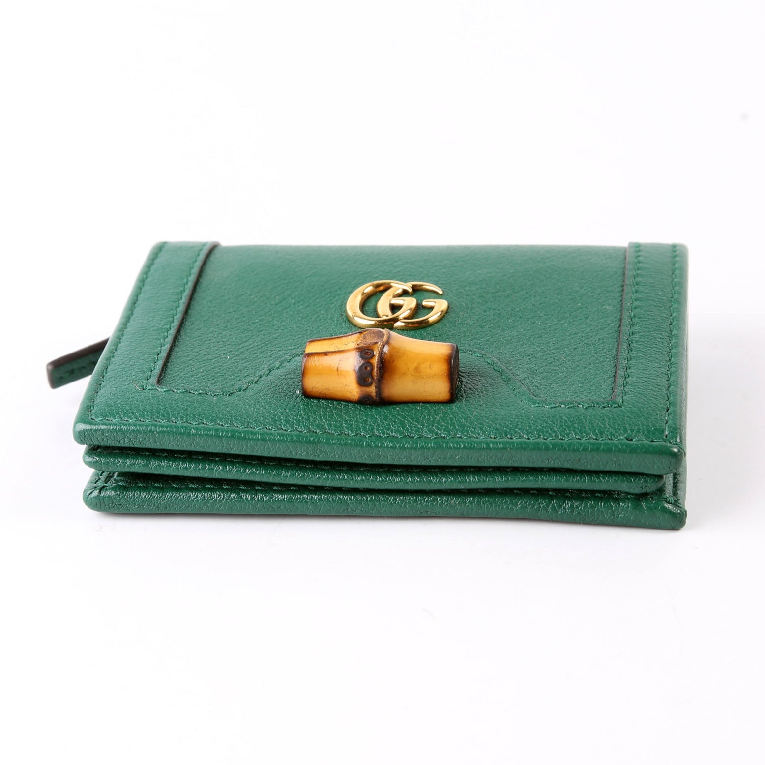 658244 Diana Card Case Wallet Green