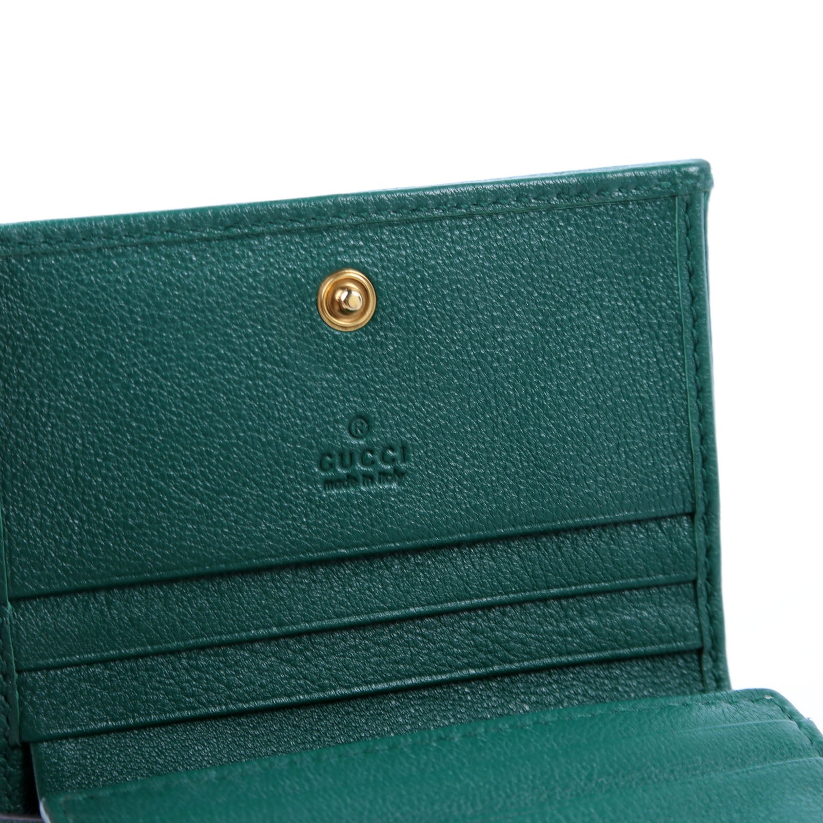 658244 Diana Card Case Wallet Green