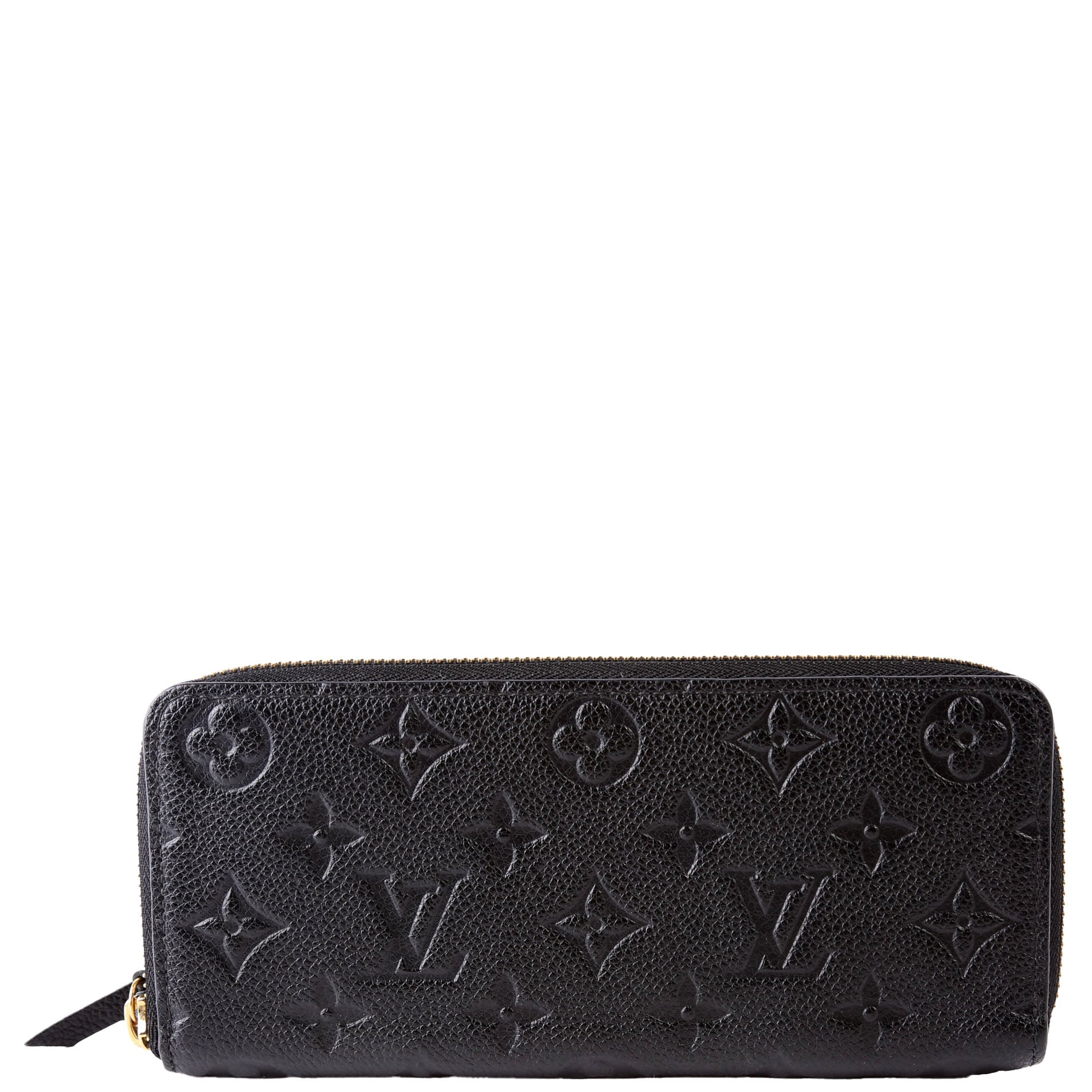 Clemence Wallet Empreinte Black