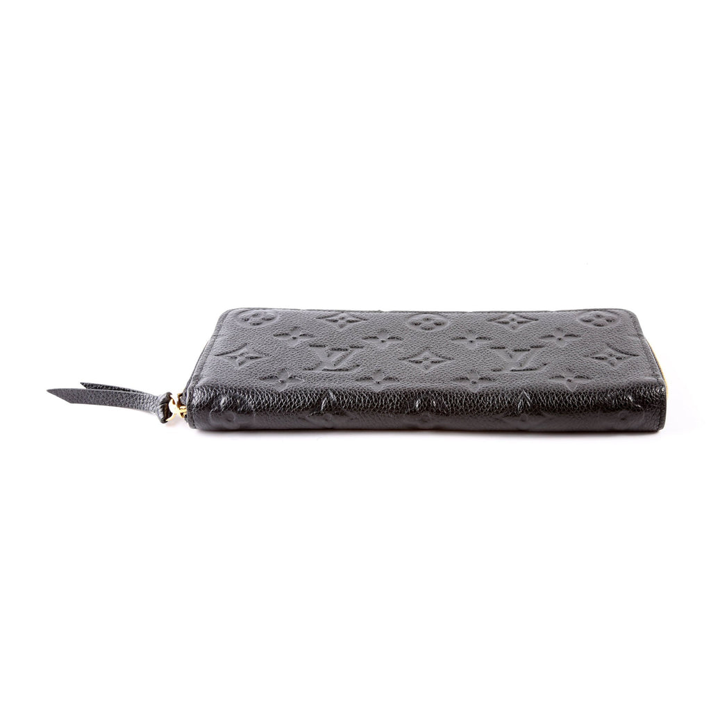 Clemence Wallet Empreinte Black