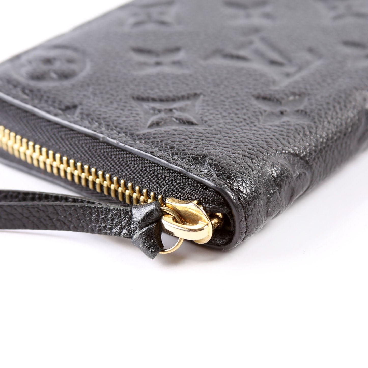 Clemence Wallet Empreinte Black