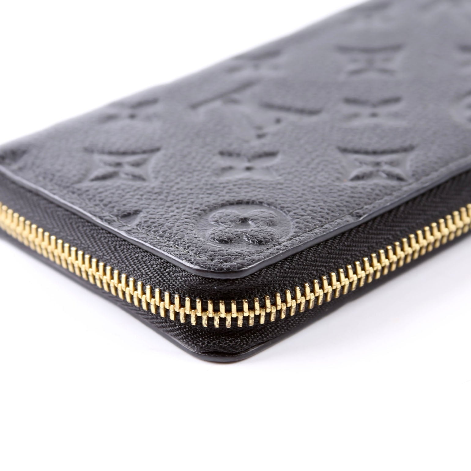 Clemence Wallet Empreinte Black