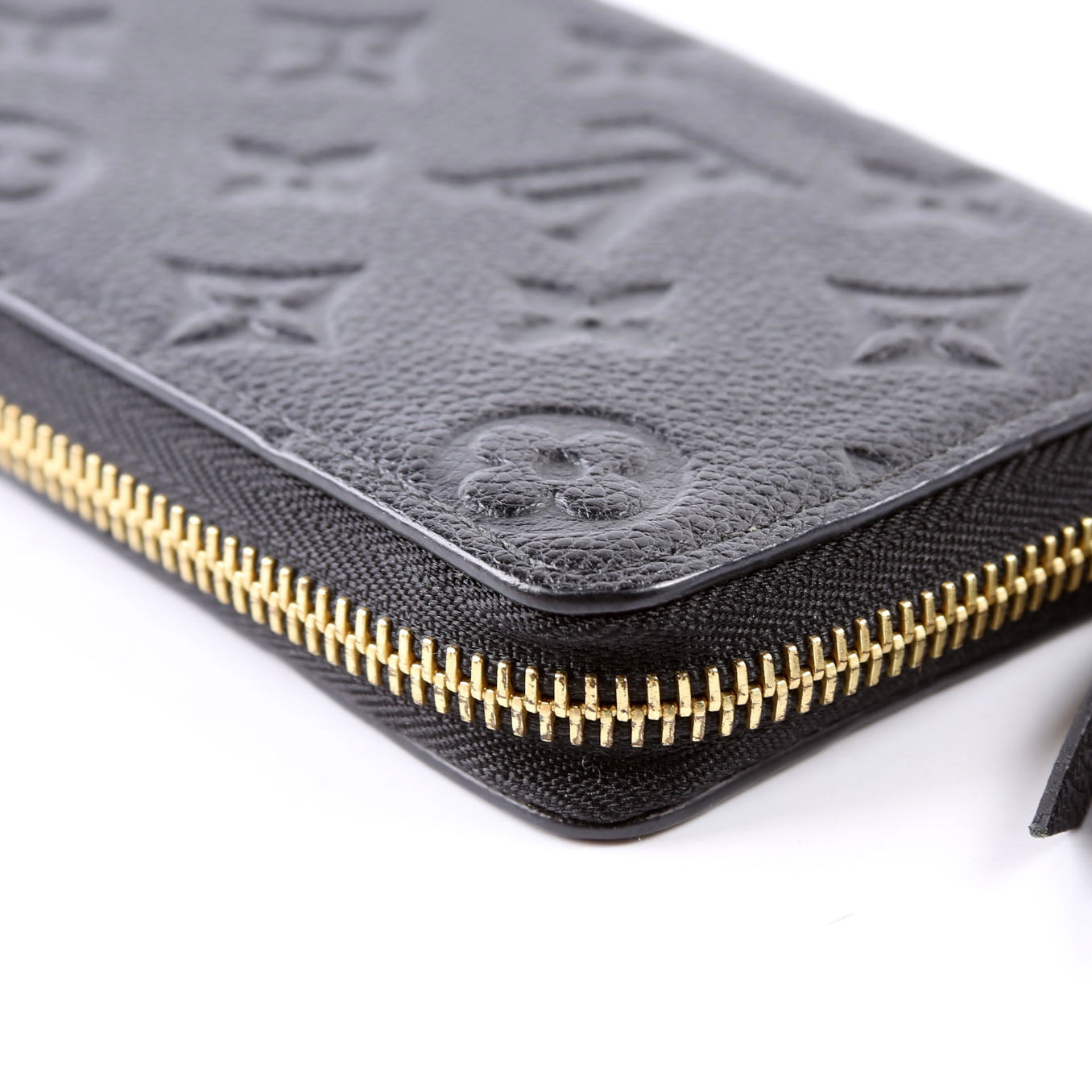 Clemence Wallet Empreinte Black