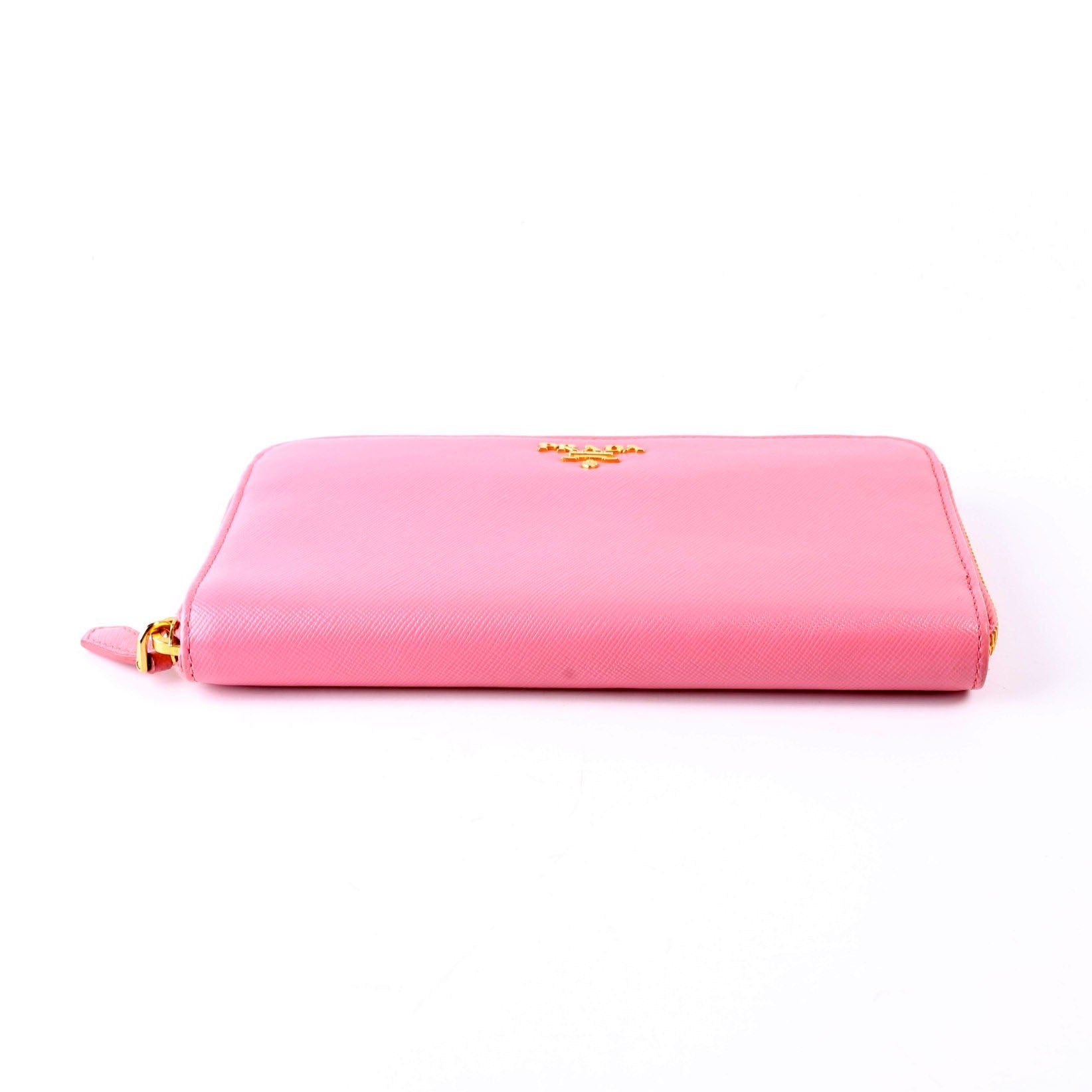 Saffiano Zip Around Wallet 1ML506 Pink