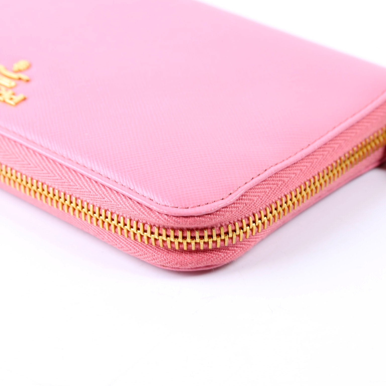 Saffiano Zip Around Wallet 1ML506 Pink