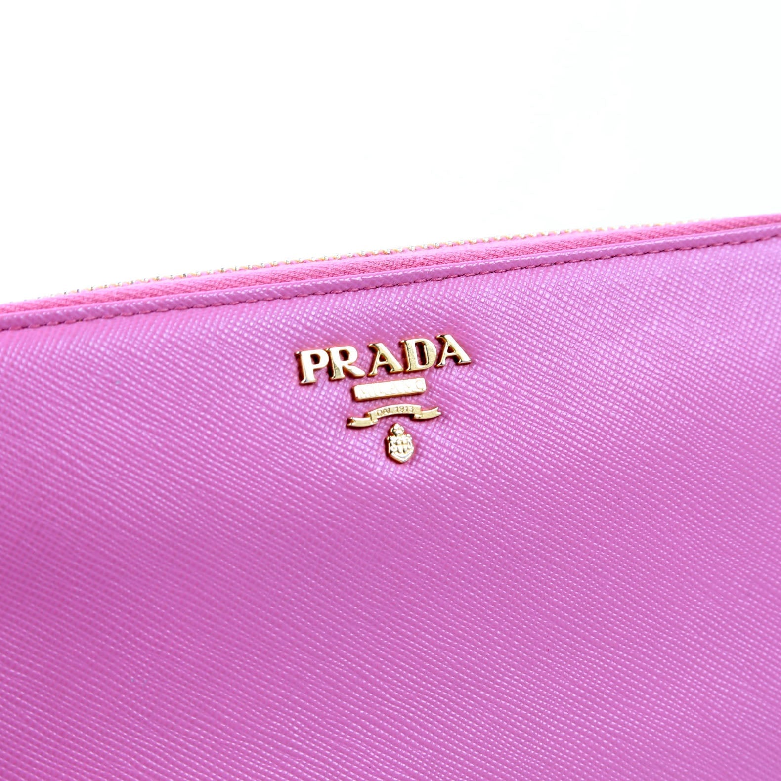 Saffiano Zip Around Wallet 1ML506 Pink