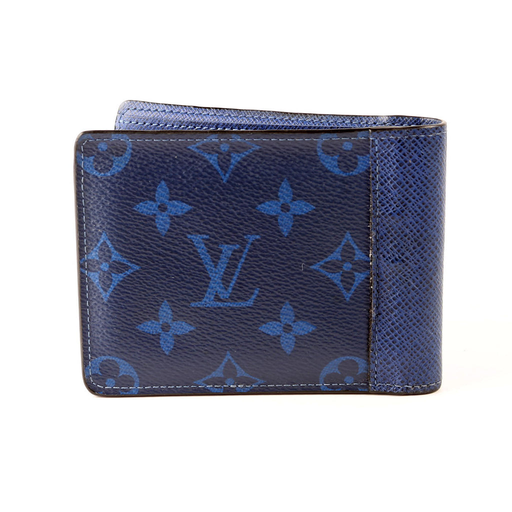 Mens Multiple Wallet Taigarama Blue