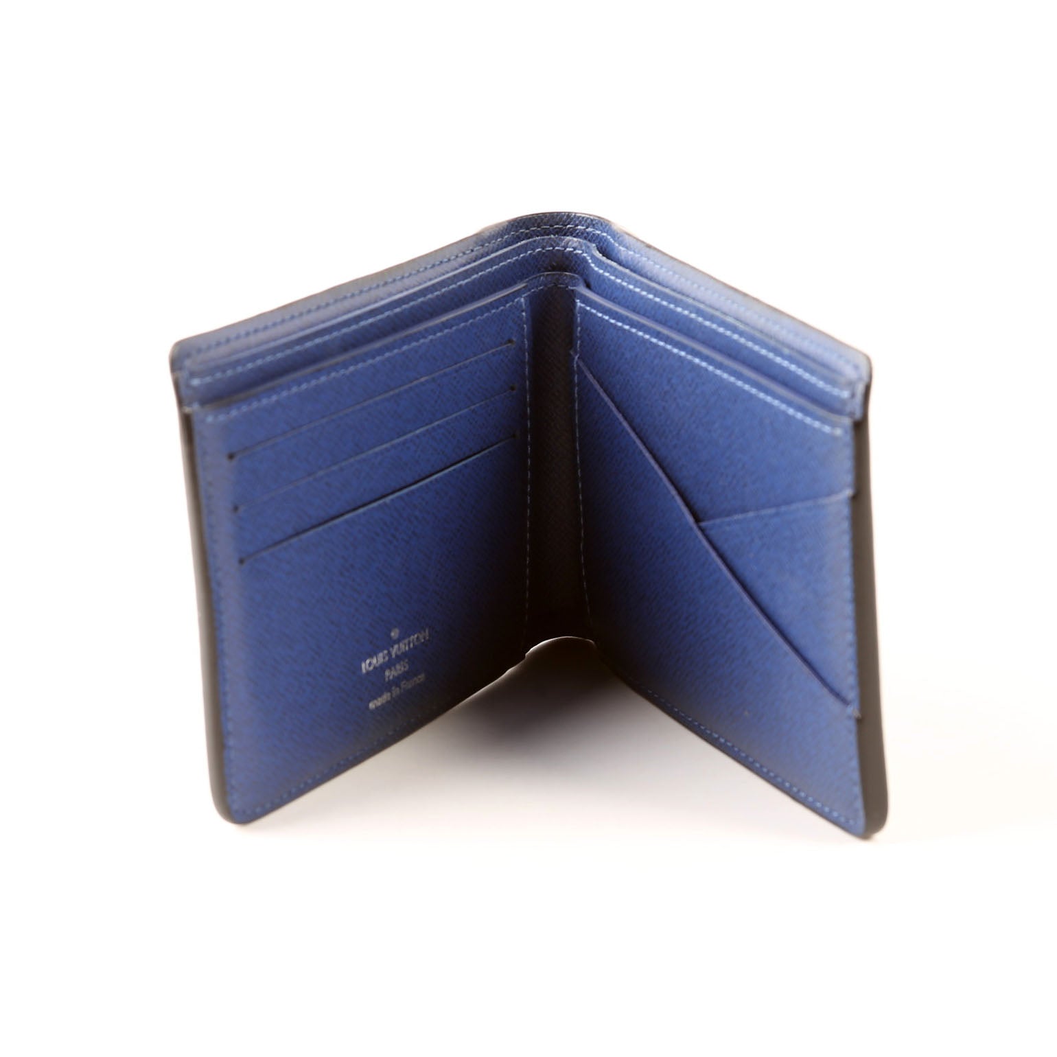 Mens Multiple Wallet Taigarama Blue