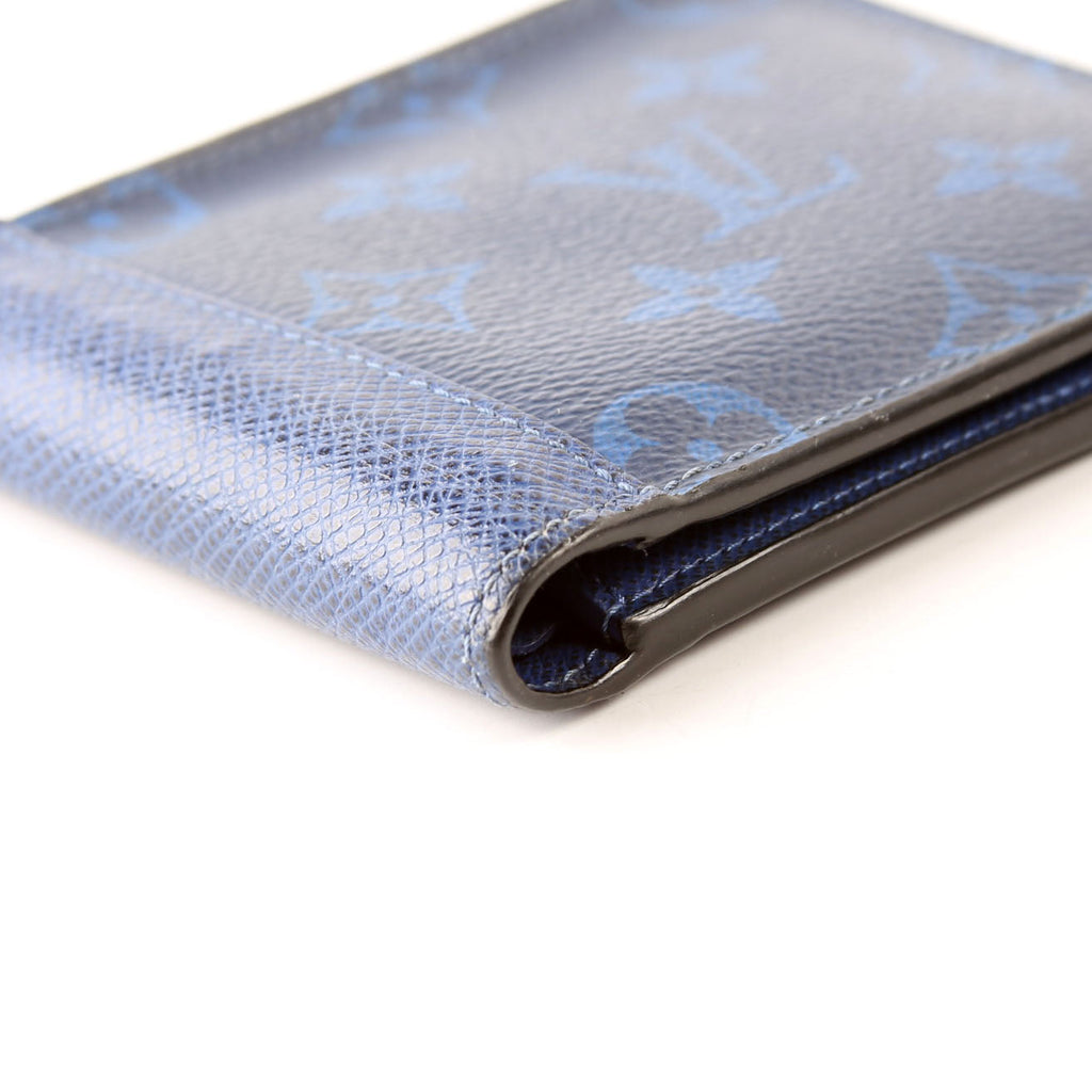 Mens Multiple Wallet Taigarama Blue