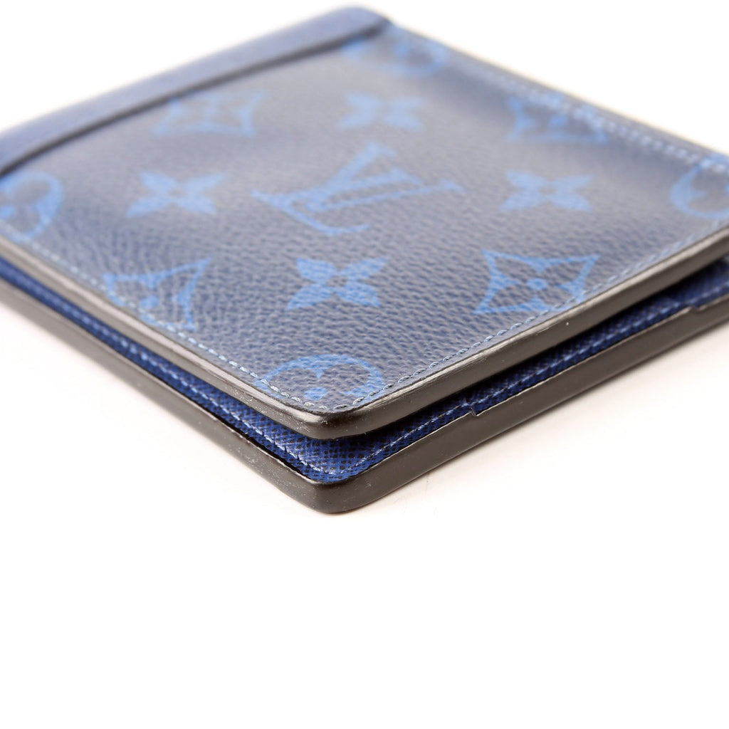 Mens Multiple Wallet Taigarama Blue