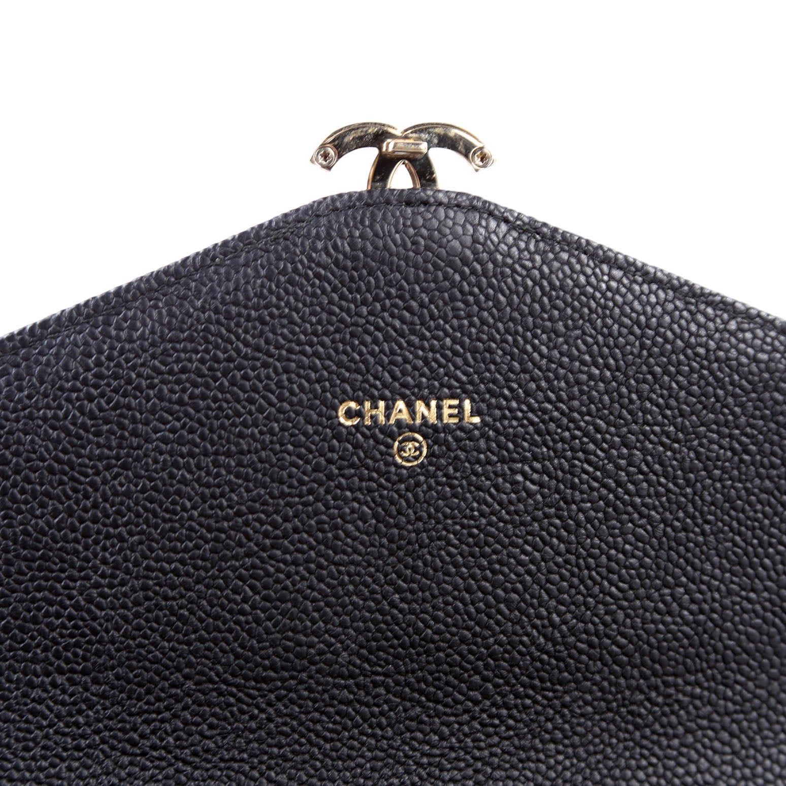 WOC Square Cuba Grained Calfskin Black