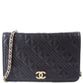 WOC Ancient Greek Quilted Caviar Black