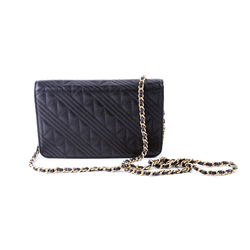 WOC Ancient Greek Quilted Caviar Black