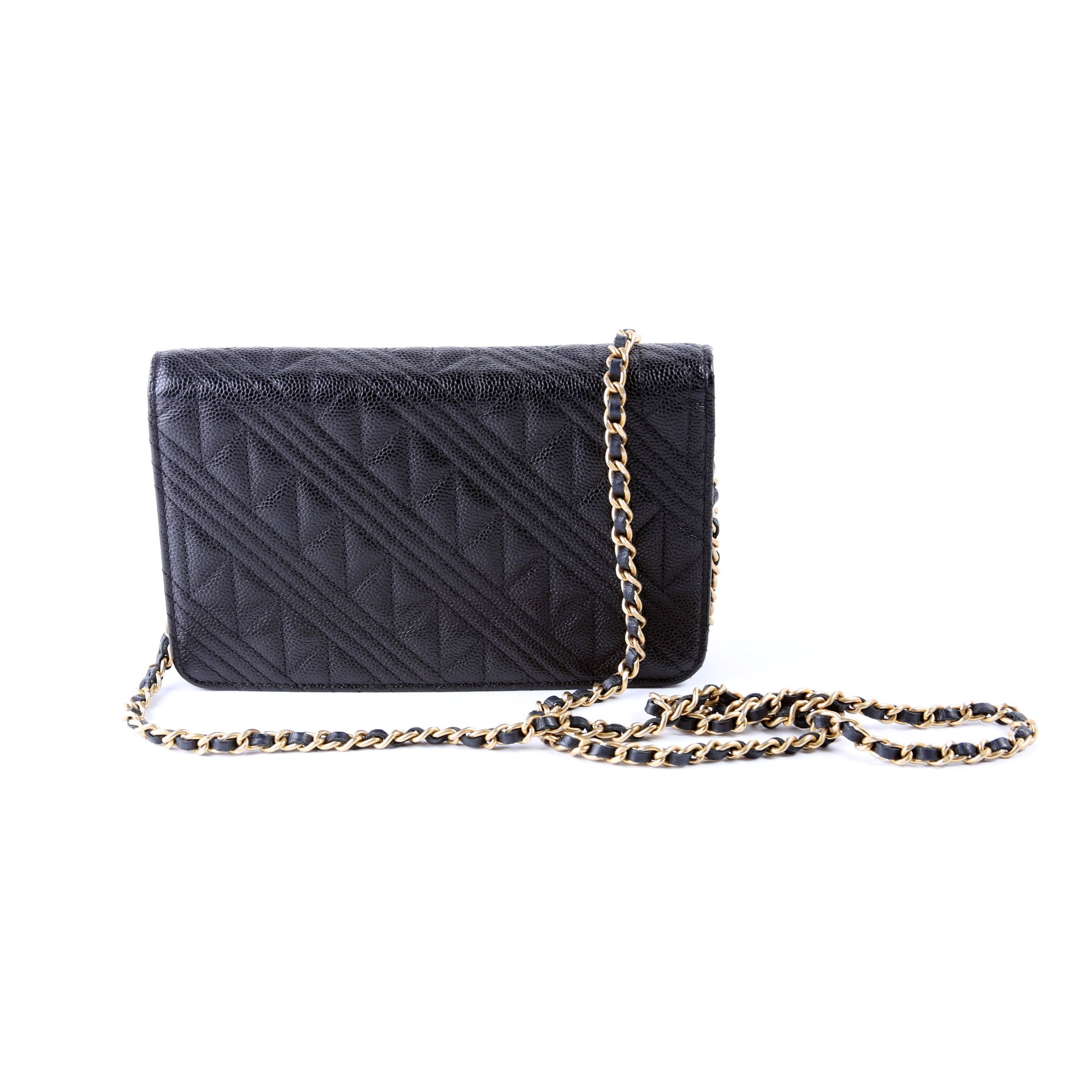 WOC Ancient Greek Quilted Caviar Black
